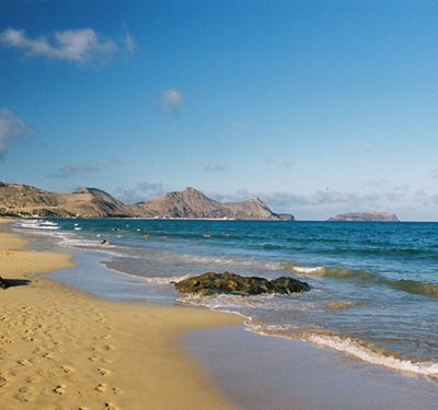 Strand von Porto Santo