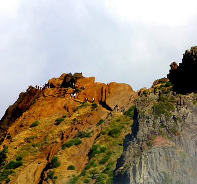 Wandern am Pico Areeiro